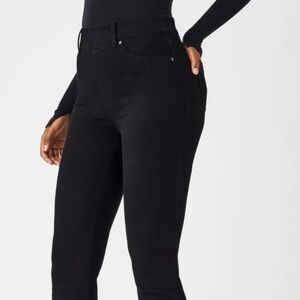 SPANX Black Flare Jeans Size  Petite M